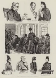 Die Parnell-Kommission am Royal Courts of Justice