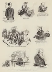 Die Parnell-Kommission am Royal Courts of Justice