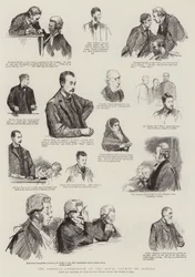 Die Parnell-Kommission am Royal Courts of Justice