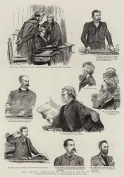 Die Parnell-Kommission am Royal Courts of Justice