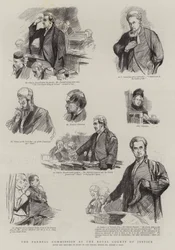 Die Parnell-Kommission am Royal Courts of Justice