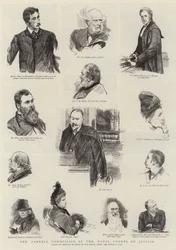 Die Parnell-Kommission am Royal Courts of Justice