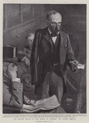 Die Sudan-Debatte im Unterhaus, Mr. Davitt widerspricht