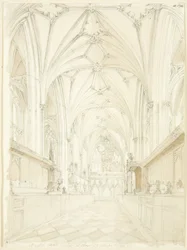 Chor der Kathedrale von Bristol, Blick nach Osten