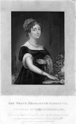 Ihre Gnaden Charlotte Florentia, Herzogin von Northumberland, 1829