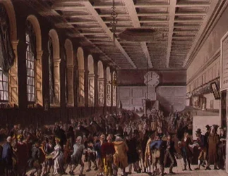 Zollhaus, der lange Raum aus Ackermanns 