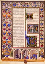 Prolog zu prophetischen Büchern, aus Band II der Bibel von Borso d