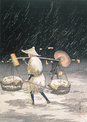 Nachtschnee, ca. 1930er Jahre