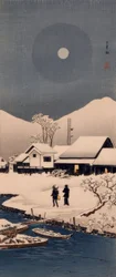 Schnee bei Nipponmatsu