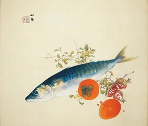 Der Herbst mästet Fische und reift wilde Früchte, 1925