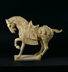 Pferd, Chinesisch, Tang-Dynastie, ca. 618-906 n. Chr.