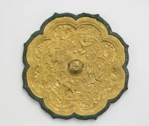 Spiegel (Bronze und Gold)