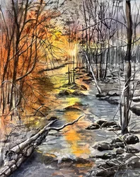 Herbst-Winter-Bach