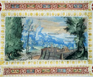 Ansicht von Canepina