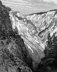 Grand Canyon, Yellowstone-Nationalpark, USA, 19. Jahrhundert