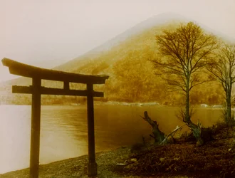 Chuzenji-See in Nikko um 1900 - 1915