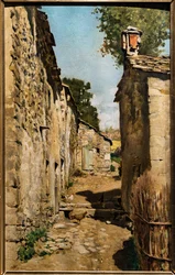 Bauernhaus in Settignano, ca. 1862