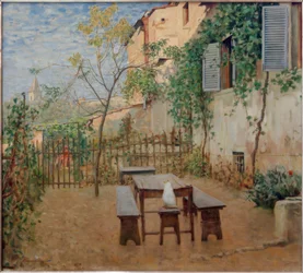 Septembermorgen in Settignano