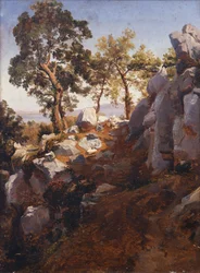 Landschaft bei Gragnano