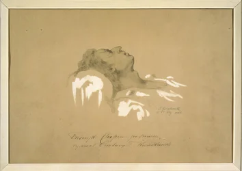 Fryderyk Chopin auf seinem Sterbebett