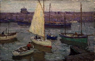 Ein grauer Tag, St. Ives