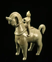 Reiterfigur, Sukhothai-Periode, 14.-15. Jahrhundert