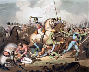 Schlacht von Salamanca, Spanien, 21. Juli 1812, 1819