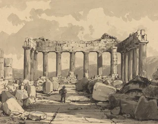 Parthenon, Innenansicht