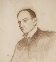 Porträt von Félix Fénéon