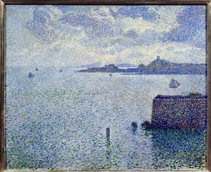 Segelboote und Mündung