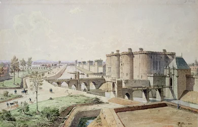 Die Bastille im Jahr 1420