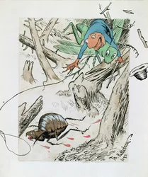 Flohjagd im Urwald