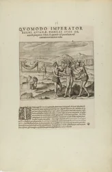 Quomodo Imperator Regni Guianae, Nobiles Suos Ornare... (aus dem Buch, Americae, Teile sieben und acht)