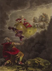 Elia wird in den Himmel aufgenommen