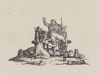 Die Milchmagd und der Veteran