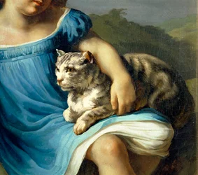 Louise Vernet als Kind