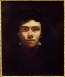 Porträt des Malers Eugene Delacroix (1798-1863)