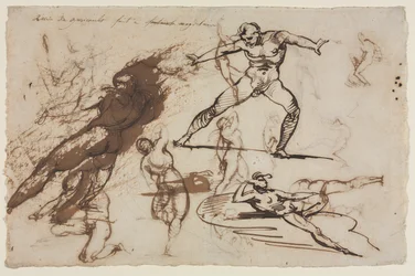Blatt mit Skizzen recto, 1819