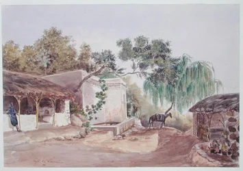 Ein Café in Algier, um 1835