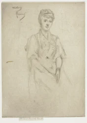 Porträt von Mrs. Cyprian Williams in Kostüm