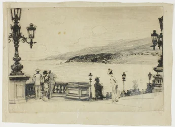 Studie für Die Terrasse, Monte Carlo