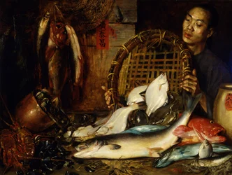 Der chinesische Fischhändler, 1881