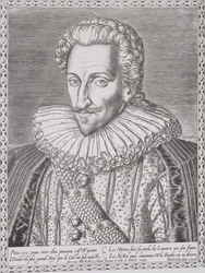 Henri IV (1553-1610) als König von Navarra
