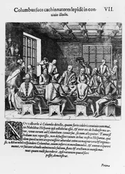Die Geschichte vom Ei des Christoph Kolumbus (1450-1506), 1585-88