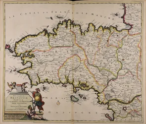 Ducatus Britanniae, neue Beschreibung mit allen Provinzen