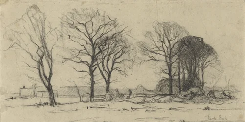 Landschaft mit Bäumen