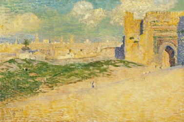 Das Mansur-Tor in Meknes, Marokko