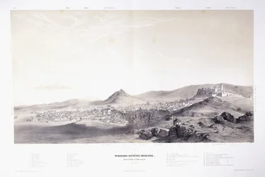 Panorama des modernen Athen