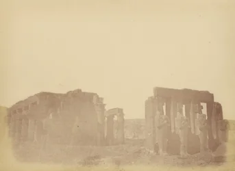 Übersicht des Ramesseum