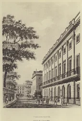 Die westliche Filiale der Bank of England in Burlington Gardens